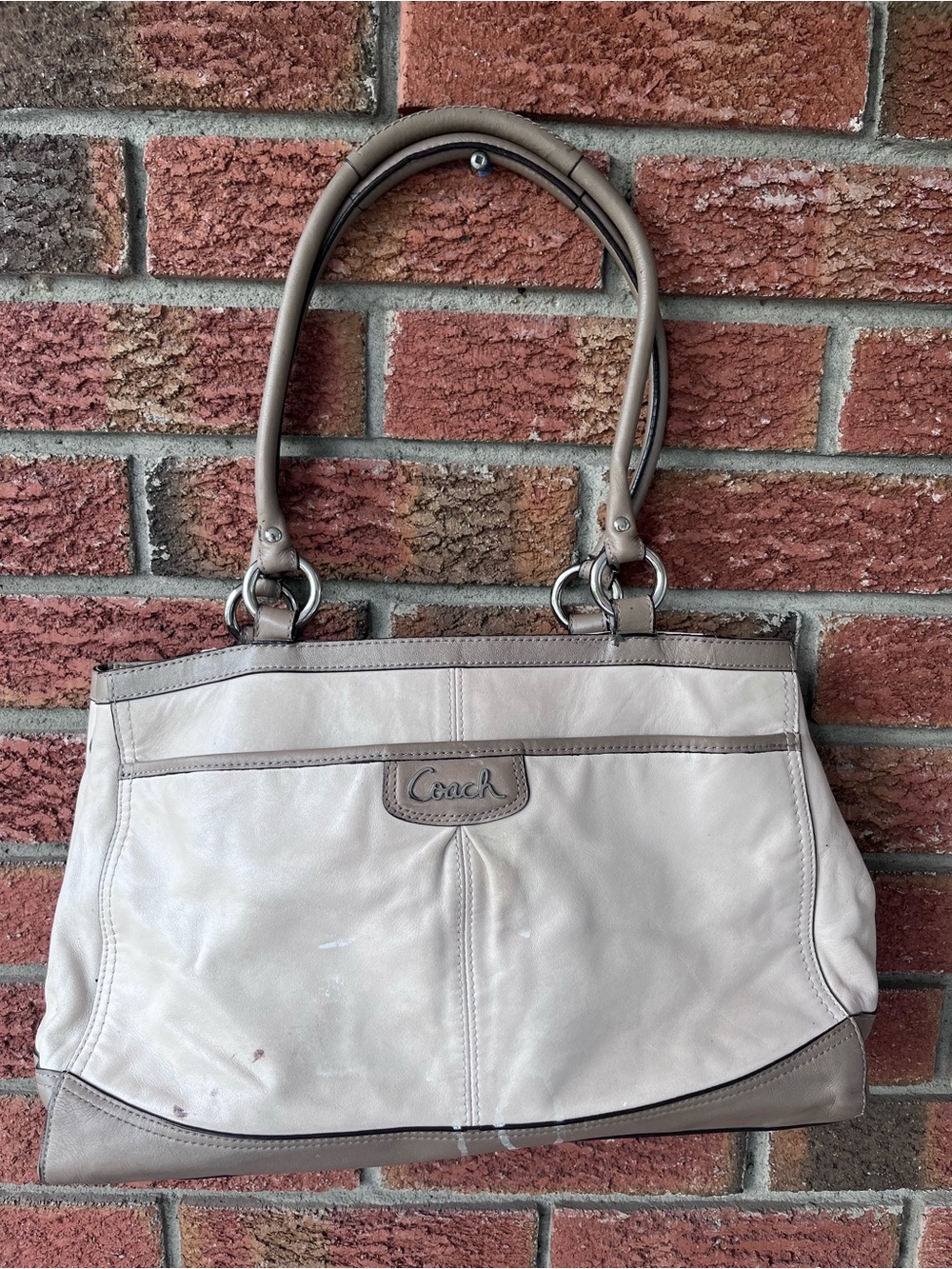 Coach Leather Shoulder Bag